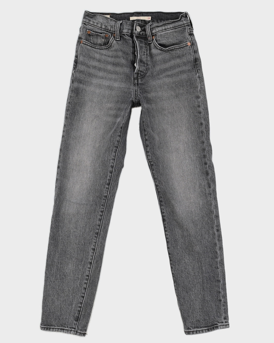 Levi's Grey Wedgie Jeans - W24 L28
