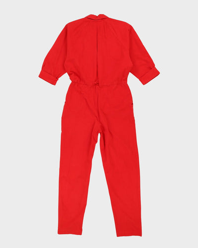 Vintage 1990s Red Jumpsuit - M