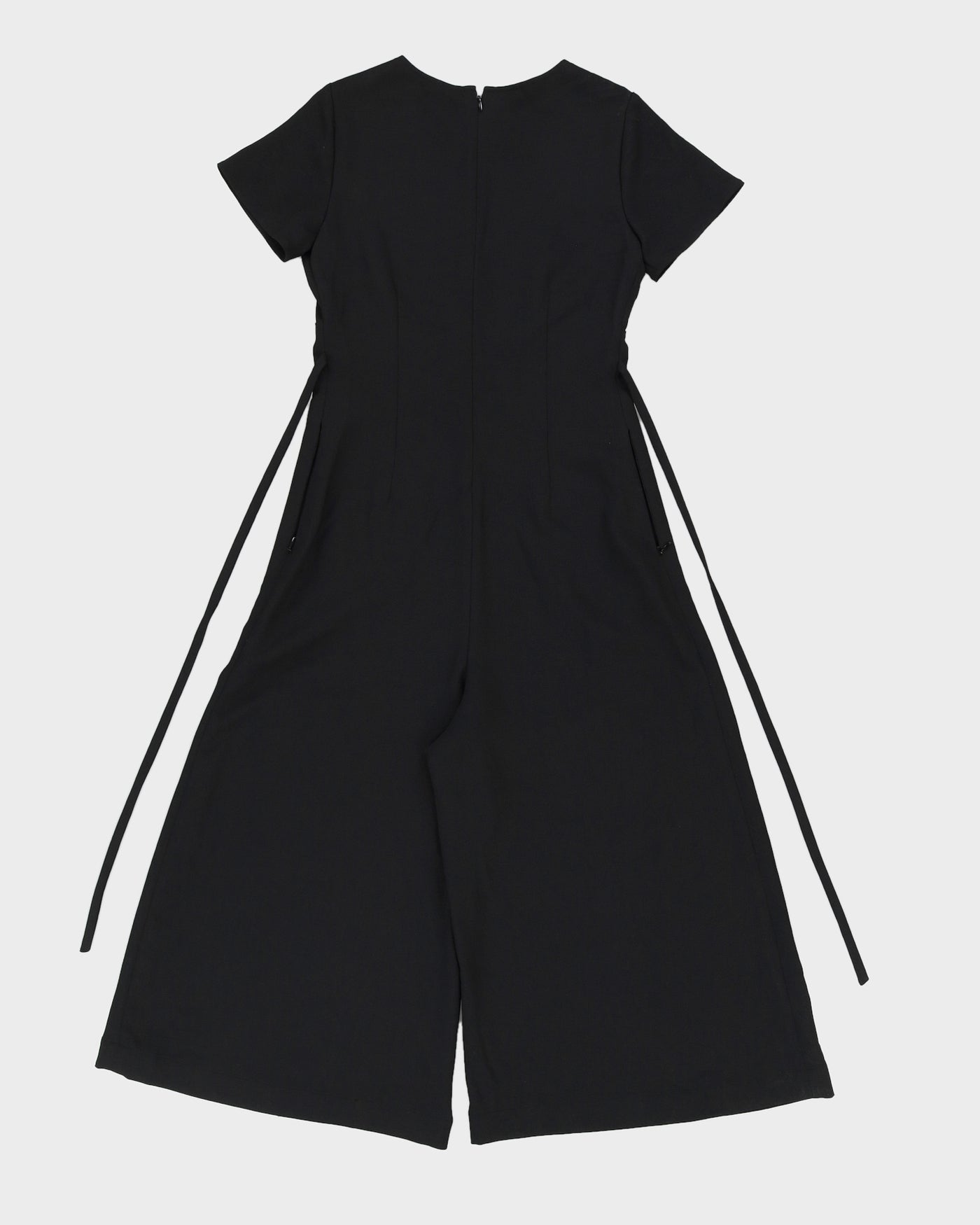 Vintage 1990s Black Jumpsuit One Piece - S