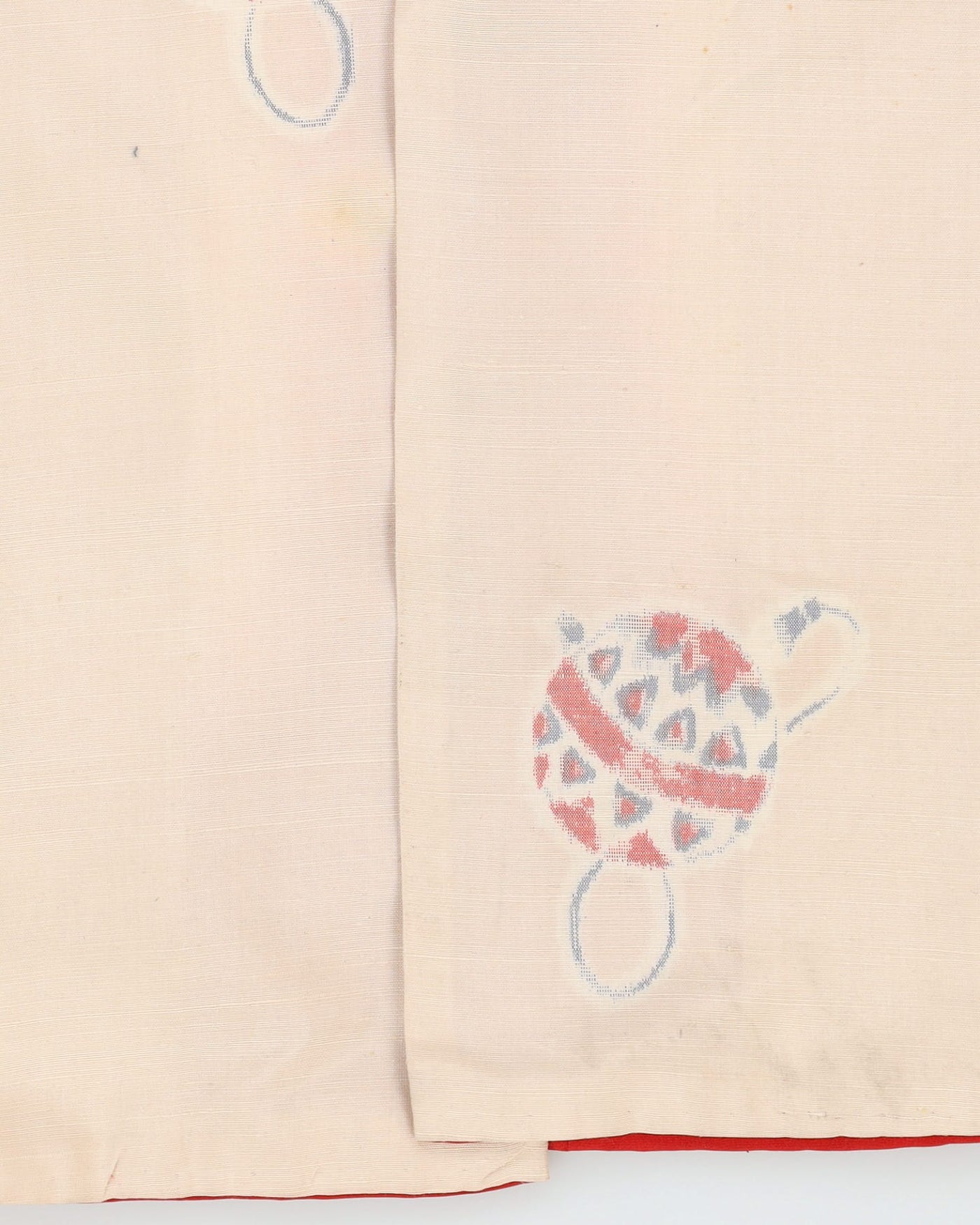 Vintage 1980s Cream Meisen Kimono - M / L