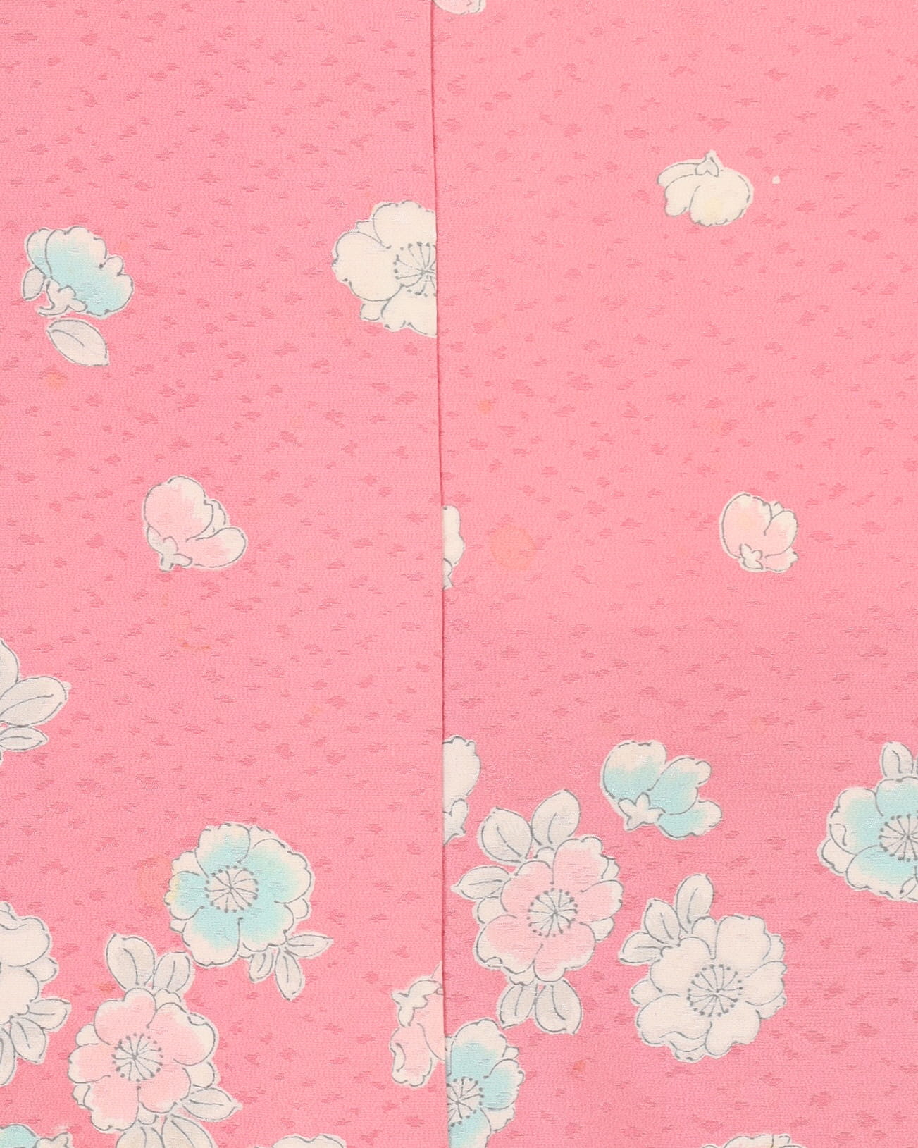 Pink With Blossoms Pattern Kimono - M / L