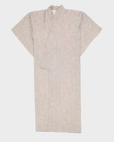 Grey Graphic Floral Crepe Kimono - M