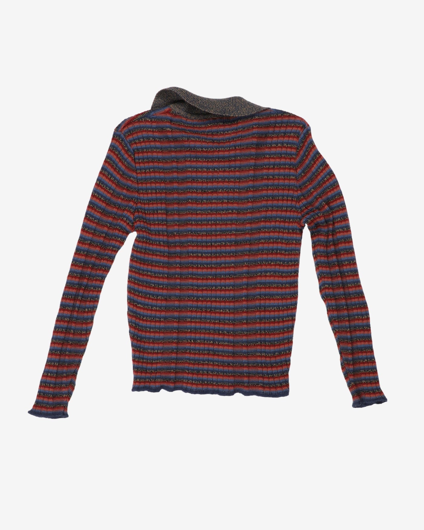 U2 Clothing Red Blue Stripe Jumper - XS