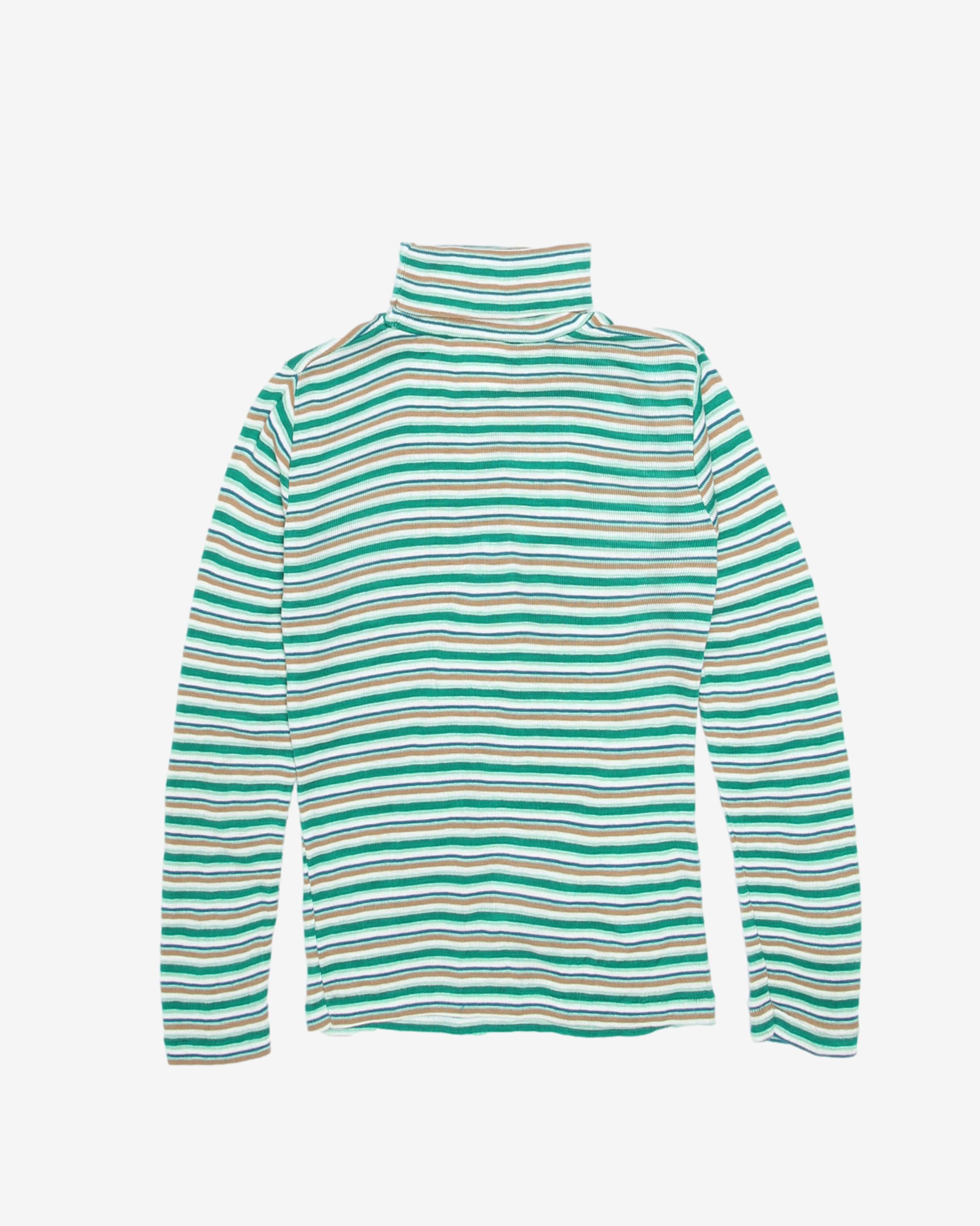 1970s Lightweight Knit Roll Neck Jumper