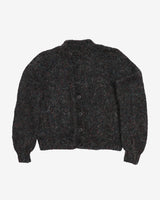 Hand Knitted Metallic Cardigan  - S