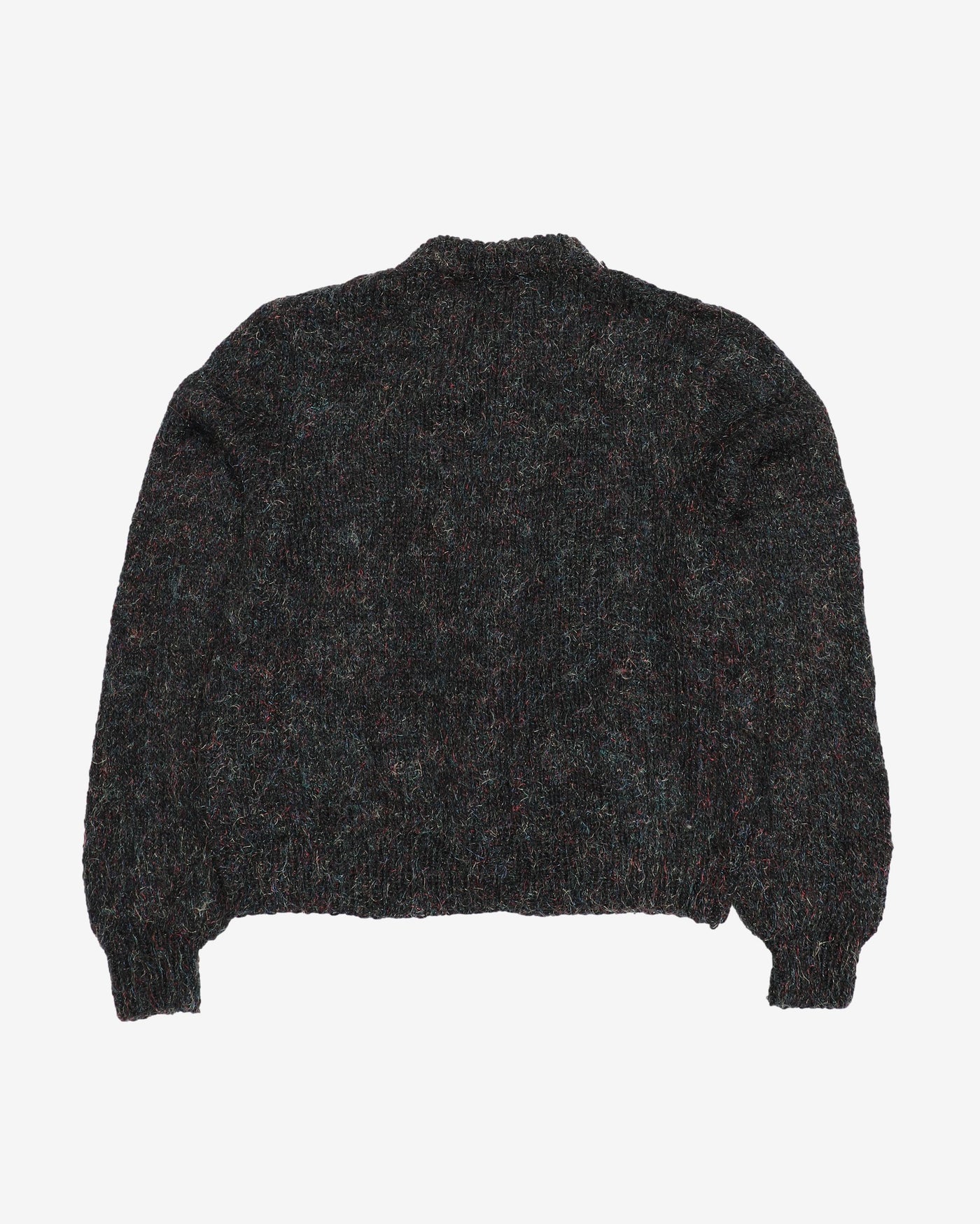 Hand Knitted Metallic Cardigan  - S