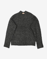 Vintage Jaeger Grey Mohair Knitted Jumper  - M