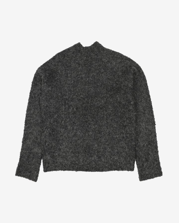 Vintage Jaeger Grey Mohair Knitted Jumper  - M