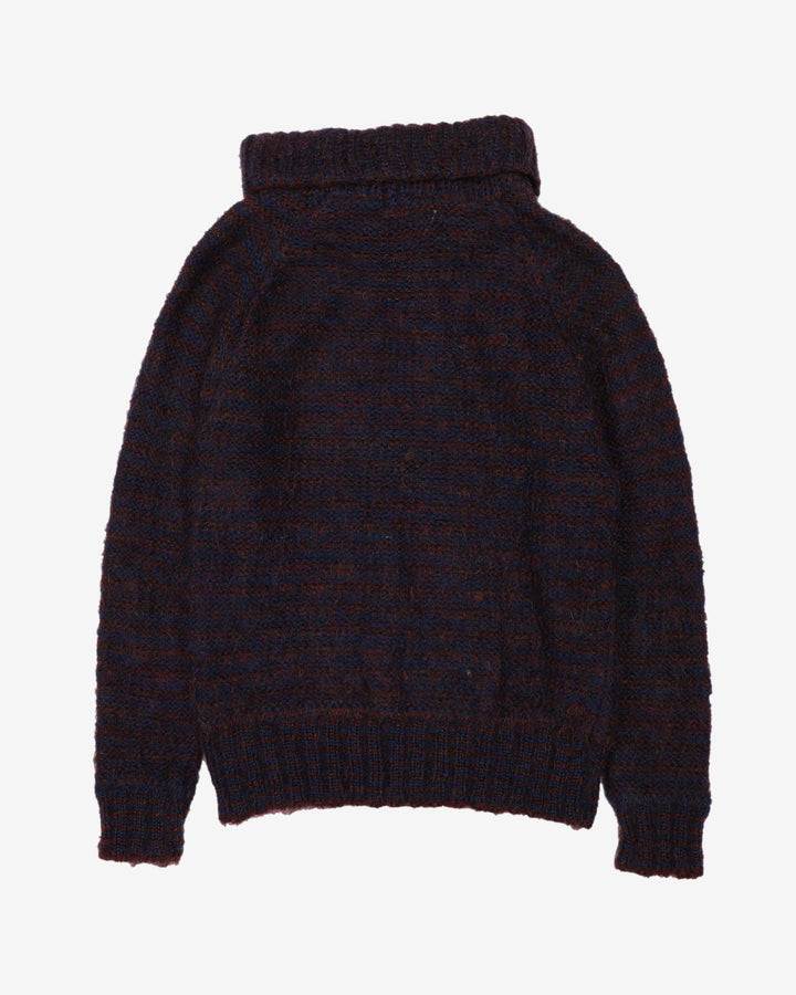 1980s Dalkeith Mohair Knitted Jumper - S