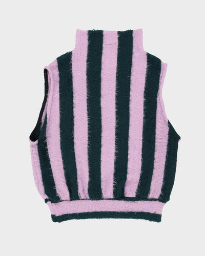 Rokit Originals Reworked Vintage Striped Sweater Vest