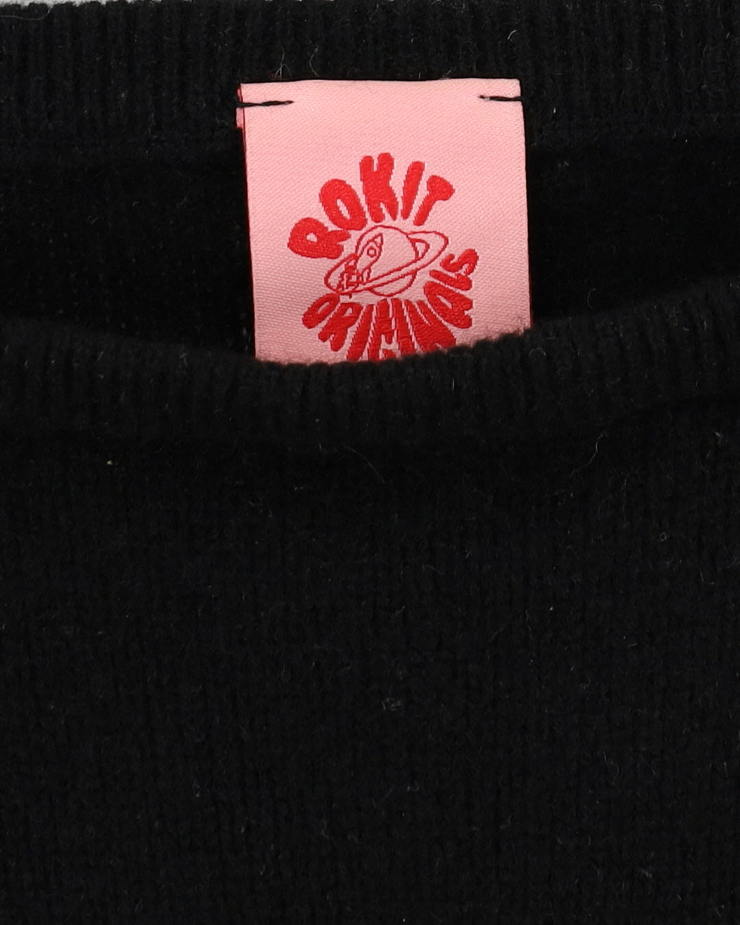 Rokit Originals Embroidered Reworked Sweater Vest