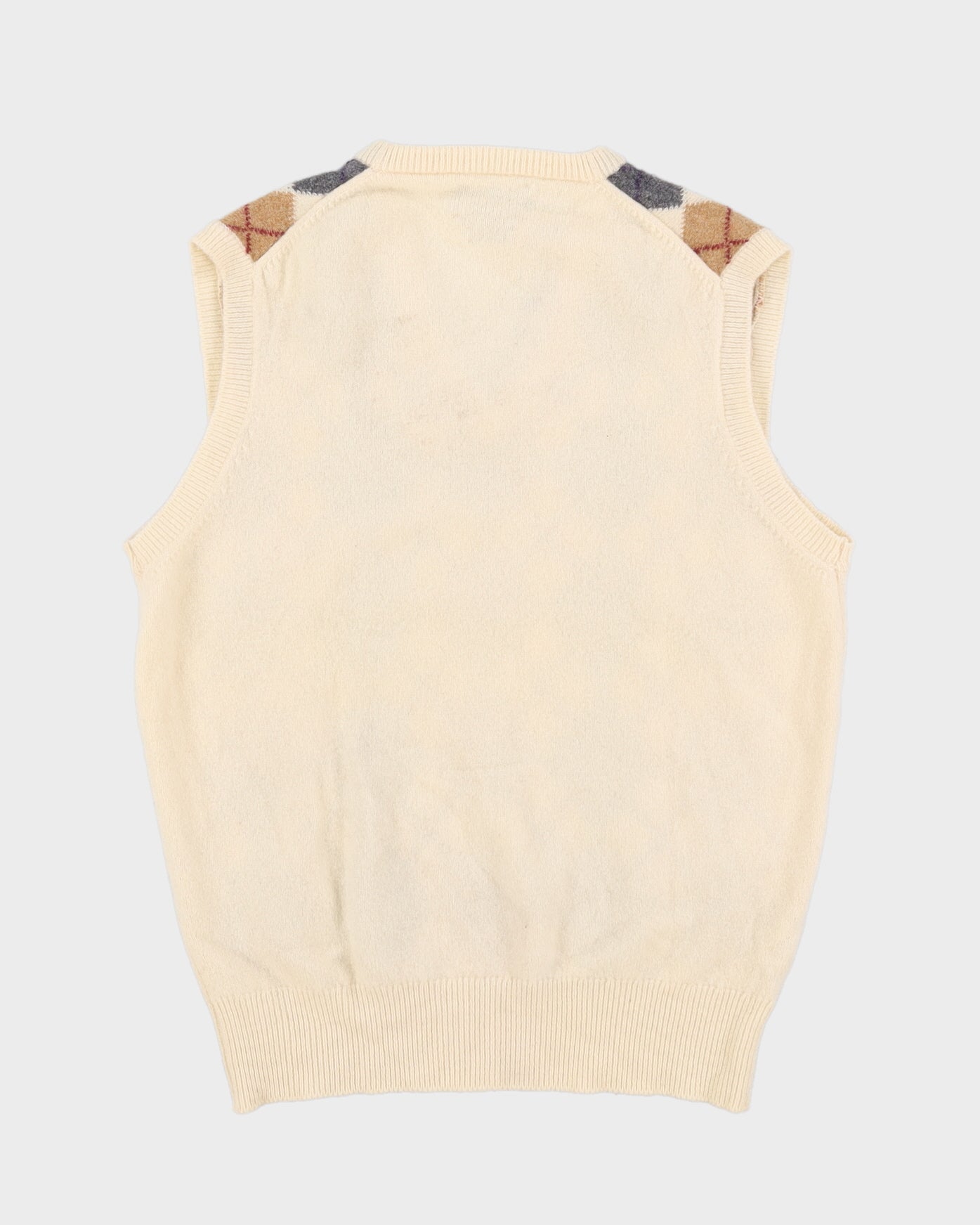 1970s Made In England Wool Tank Top - S