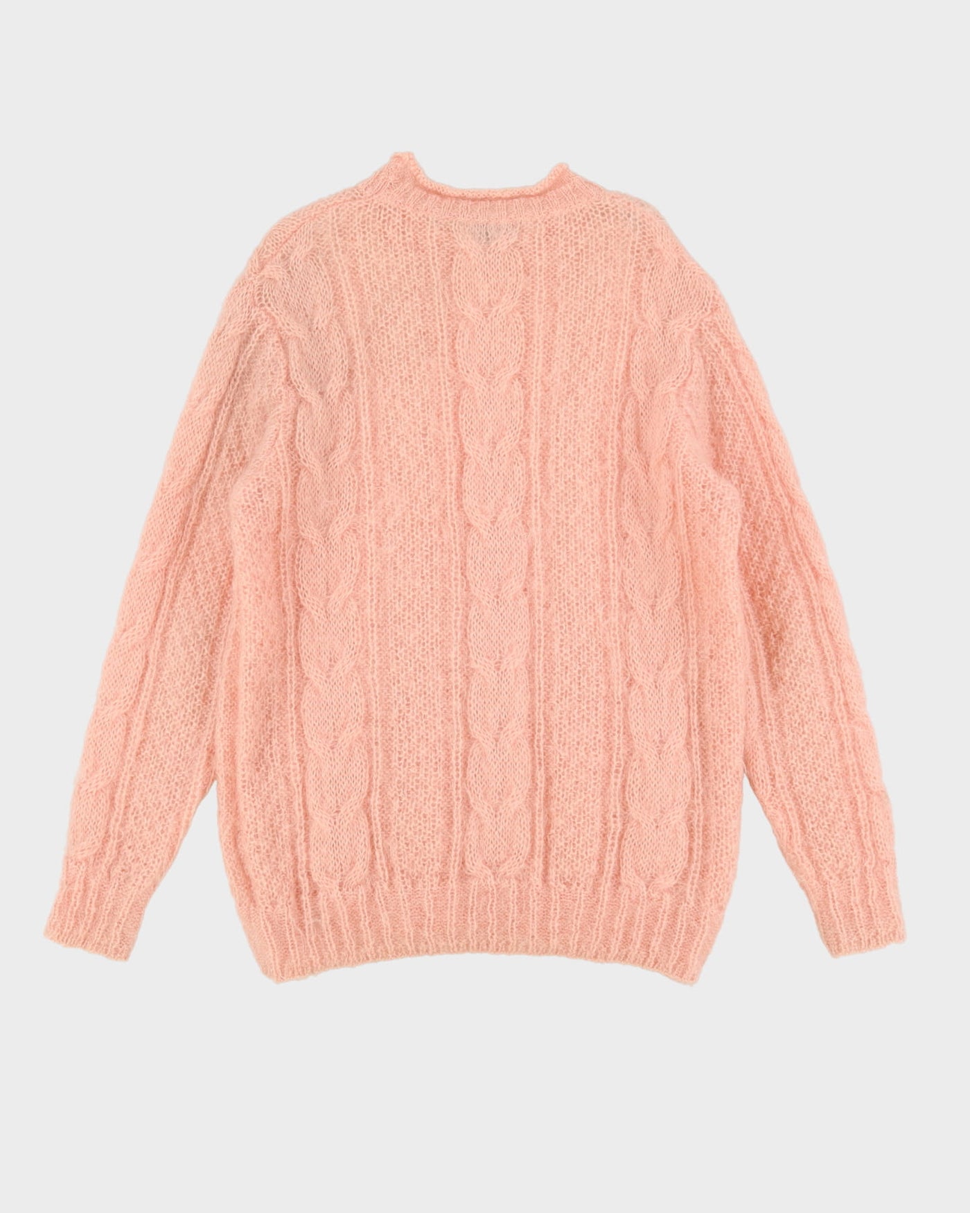 Vintage Benetton Pink Knitted Jumper - M / L