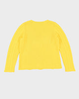 Benetton Yellow Knitted Jumper - S
