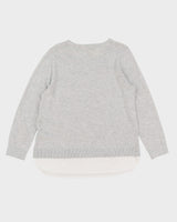 Calvin Klein Grey Knitted Jumper - M