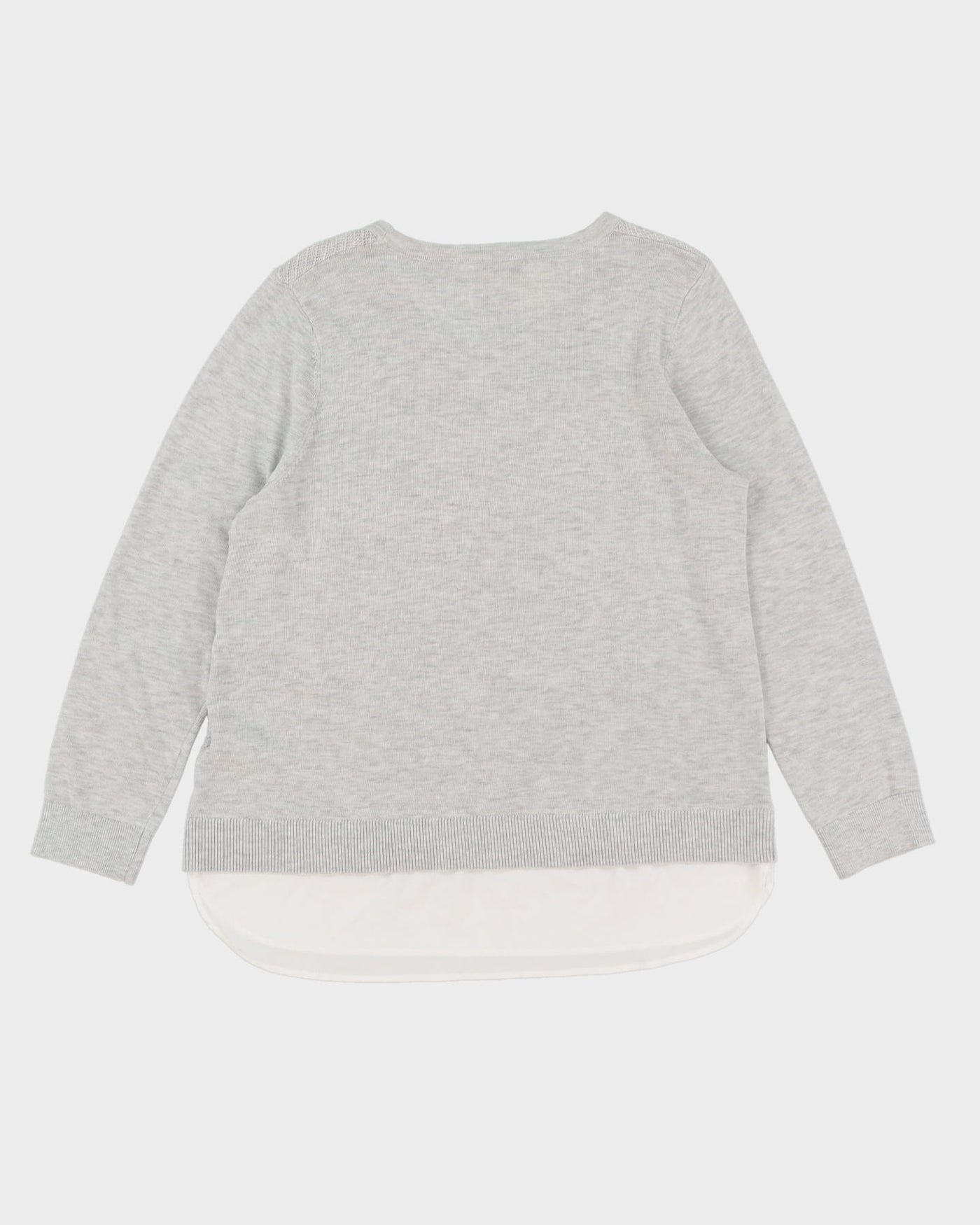 Calvin Klein Grey Knitted Jumper - M