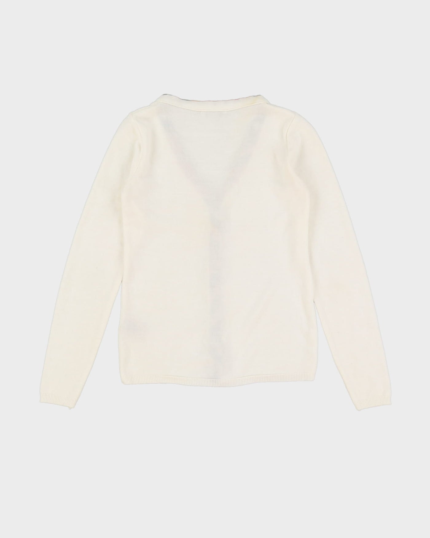 Burberry Brit White Knitted Cardigan - XS