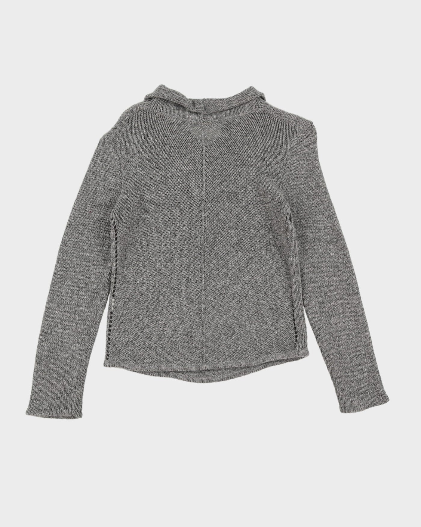 Armani Le Collezioni Grey Knitted Jumper - XS