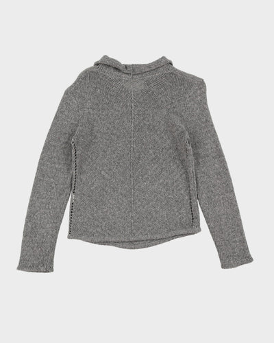 Armani Le Collezioni Grey Knitted Jumper - XS