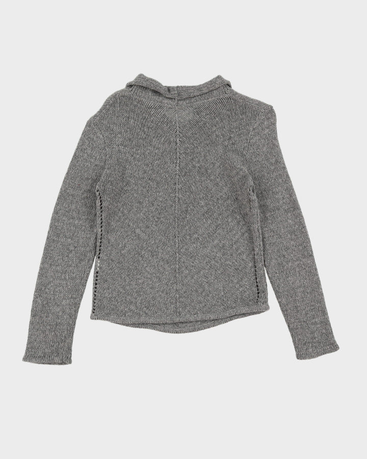 Armani Le Collezioni Grey Knitted Jumper - XS