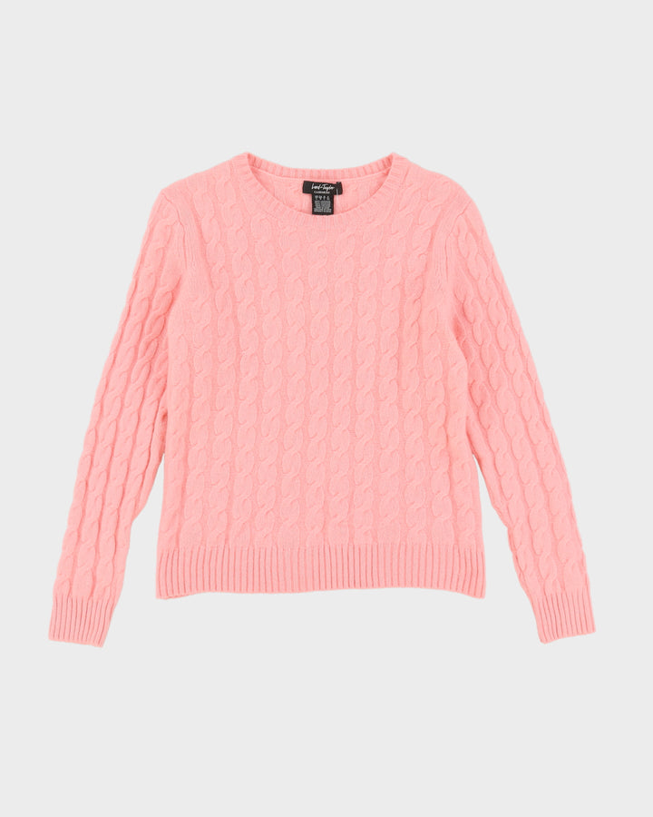 Lord And Taylor Pink Cashmere Jumper - S