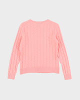 Lord And Taylor Pink Cashmere Jumper - S