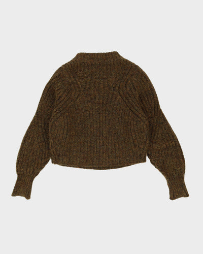 Isabel Marant Green Chunky Knitted Jumper - M