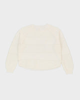 Naf Naf White Knitted Jumper - S