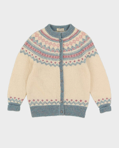 Edward Chapman Knitted Wool Cardigan - S