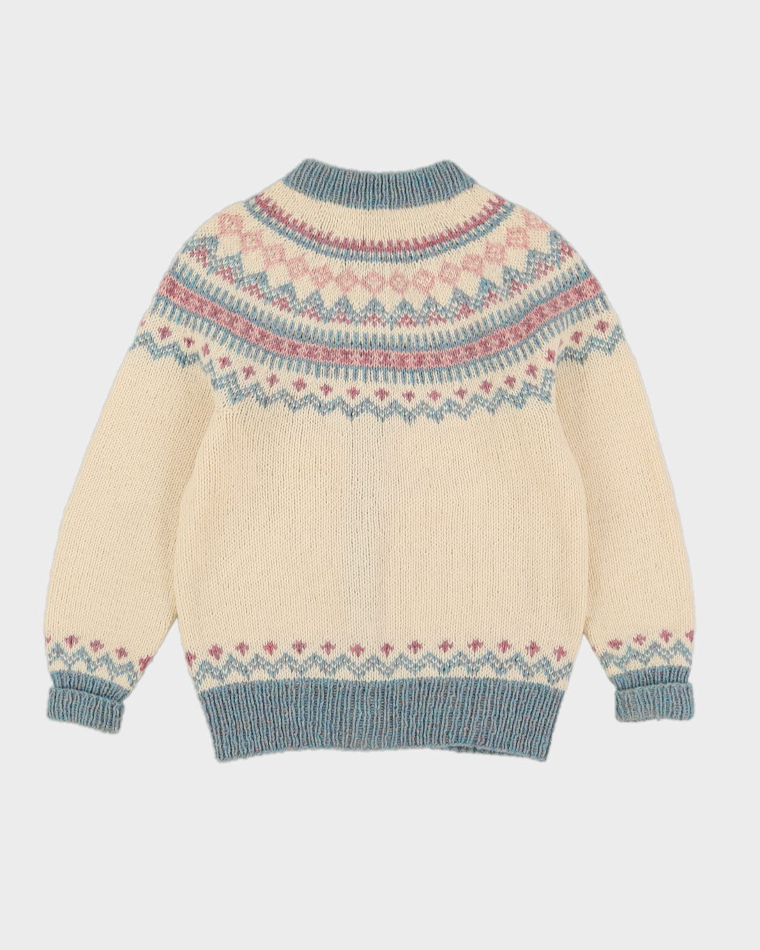 Edward Chapman Knitted Wool Cardigan - S