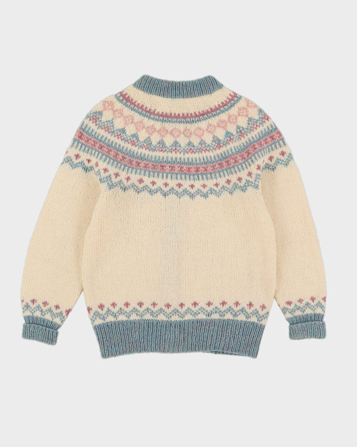 Edward Chapman Knitted Wool Cardigan - S