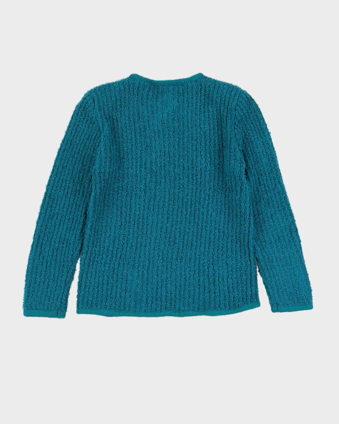 The Bay Aqua Blue Knitted Cardigan - S