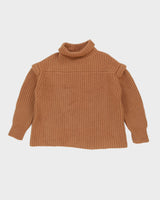 LouLou Studio Brown Knitted Jumper - M / L