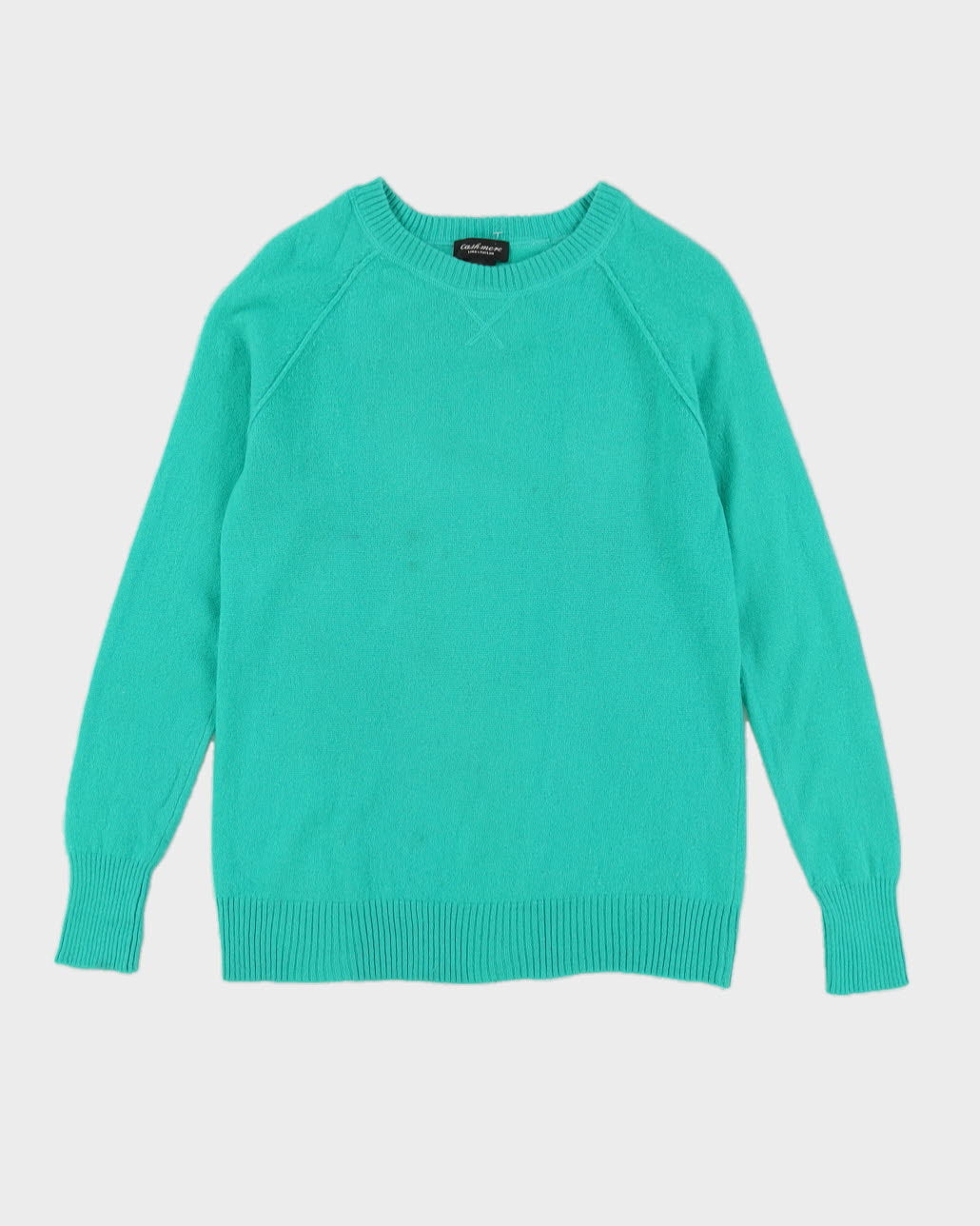 Green Cashmere Jumper - S