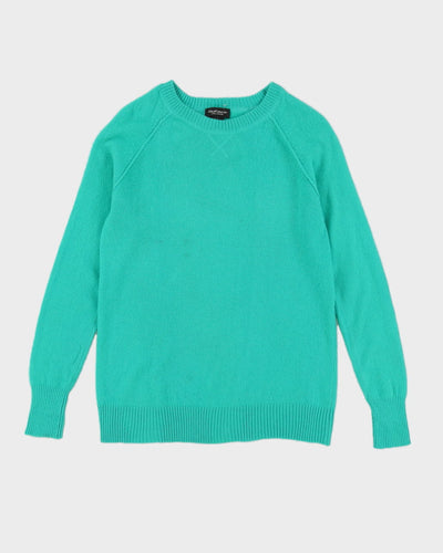 Green Cashmere Jumper - S