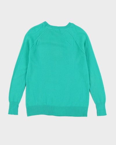 Green Cashmere Jumper - S