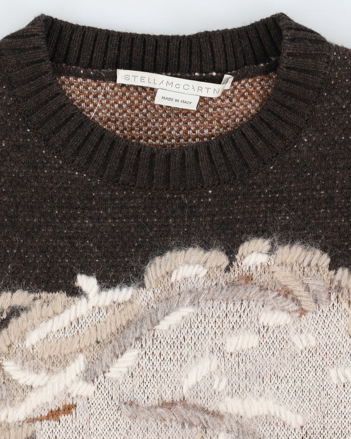 Stella McCartney Horse Patterned Knitted Jumper - M