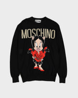 Moschino Couture! Black Knitted Jumper - S