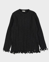 Moschino Jeans Grey Knitted Jumper - S