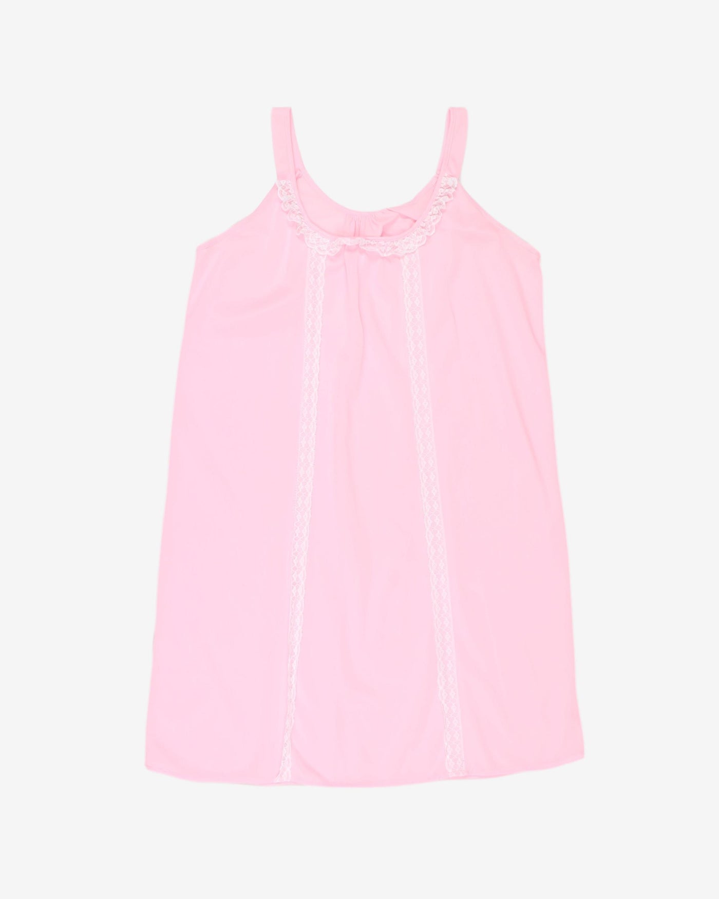 1970's pink baby doll cami top - M