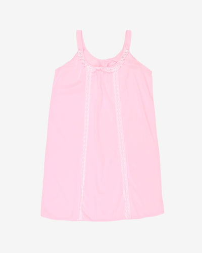 1970's pink baby doll cami top - M
