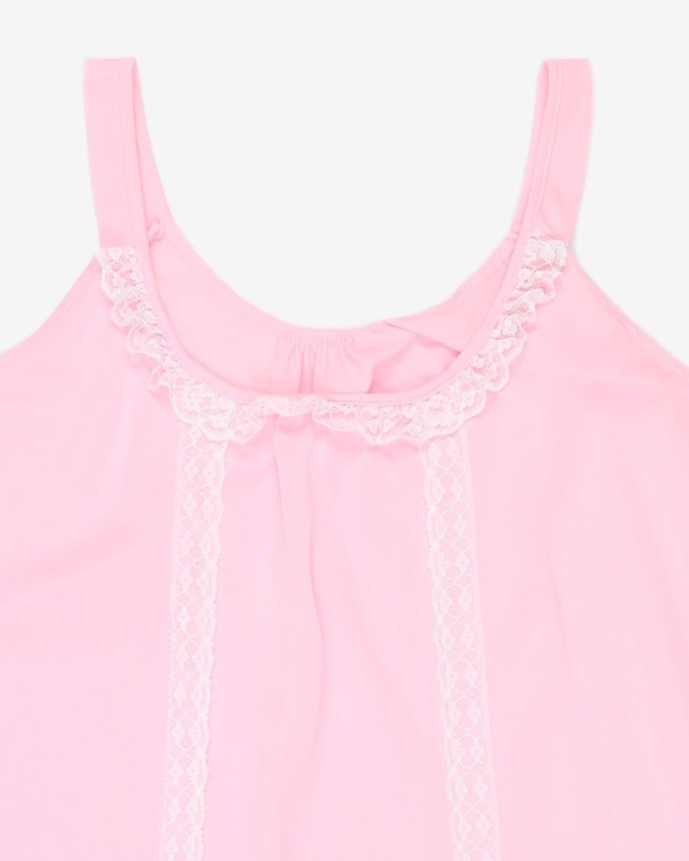 1970's pink baby doll cami top - M
