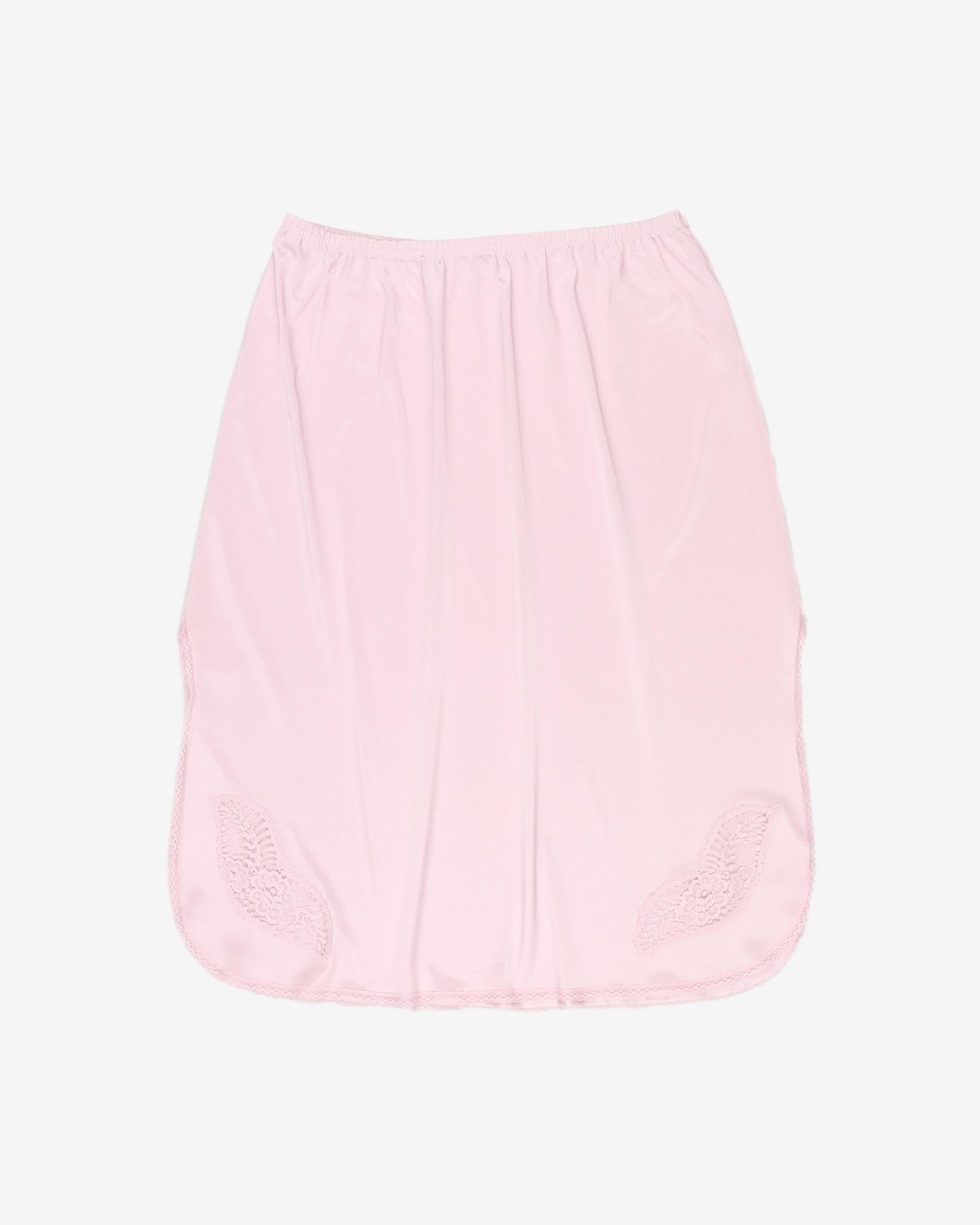1980's pink lingerie skirt - S / M