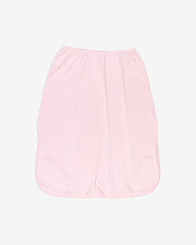 1980's pink lingerie skirt - S / M