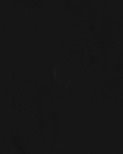 Vera Wang Black Chiffon Slip Dress - S