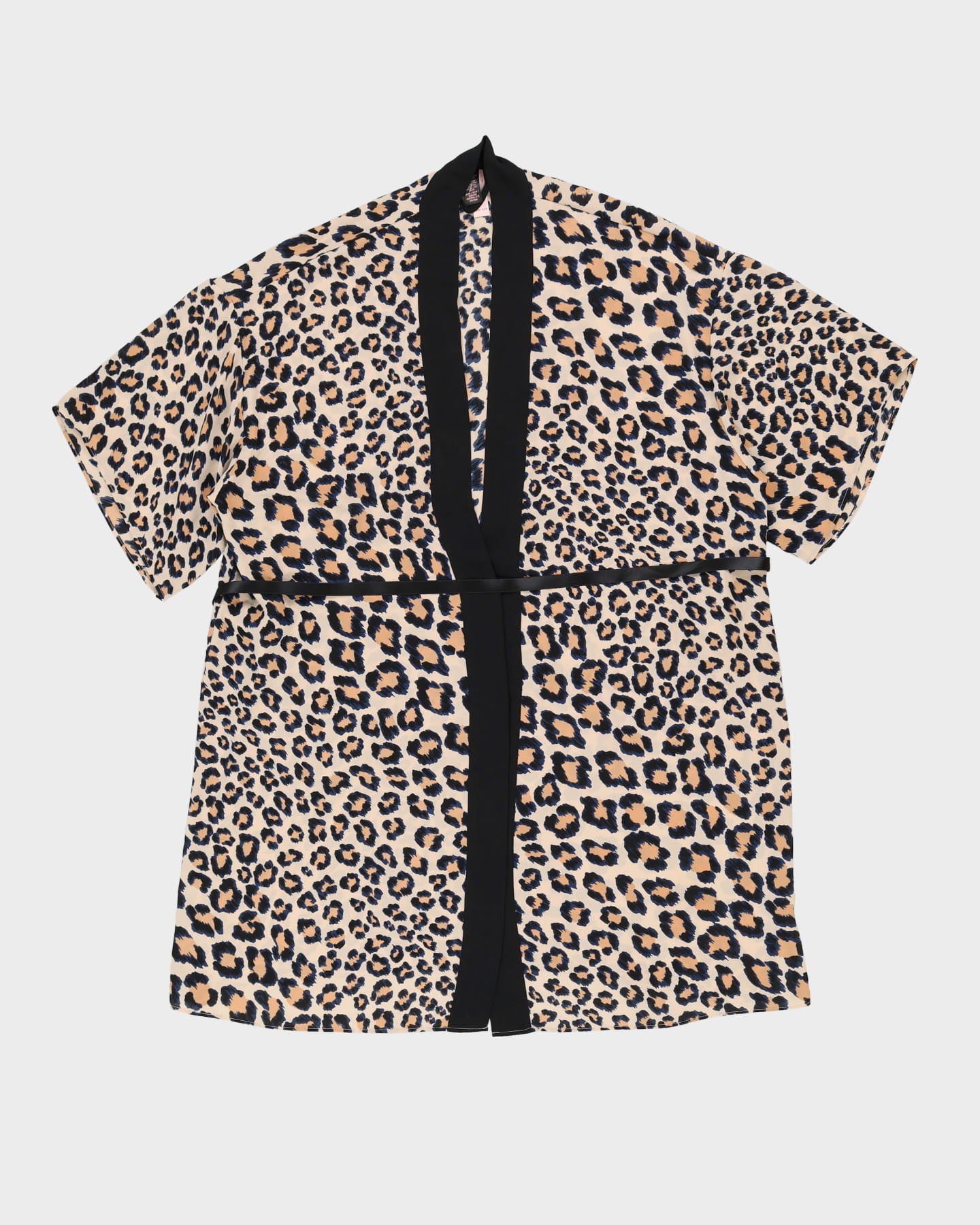 Victoria's Secret Pink Leopard Print Dressing Gown - L