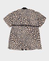 Victoria's Secret Pink Leopard Print Dressing Gown - L