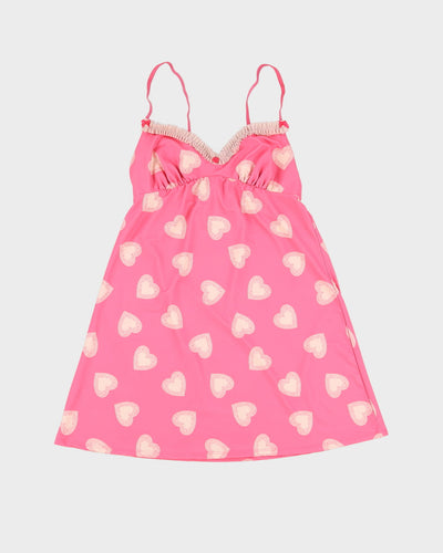 Betsey Johnson Leopard Print Slip Dress - S