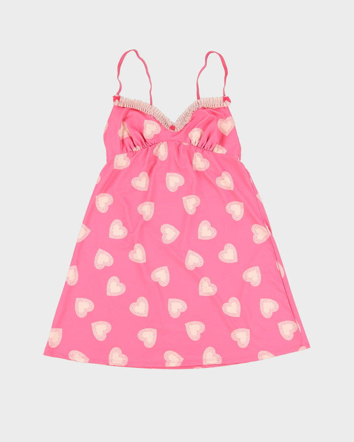 Betsey Johnson Leopard Print Slip Dress - S