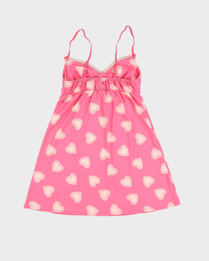 Betsey Johnson Leopard Print Slip Dress - S